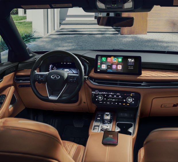 2024 INFINITI QX60 Key Features - Wireless Apple CarPlay® integration | Bob Johnson INFINITI in Rochester NY